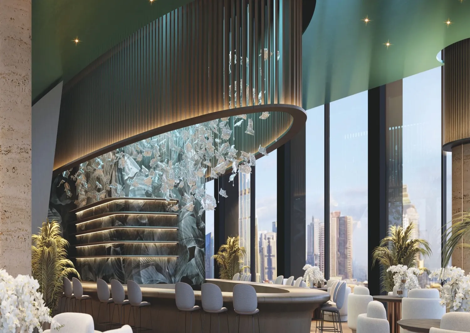 Sky restaurant - Tiger Sky Tower