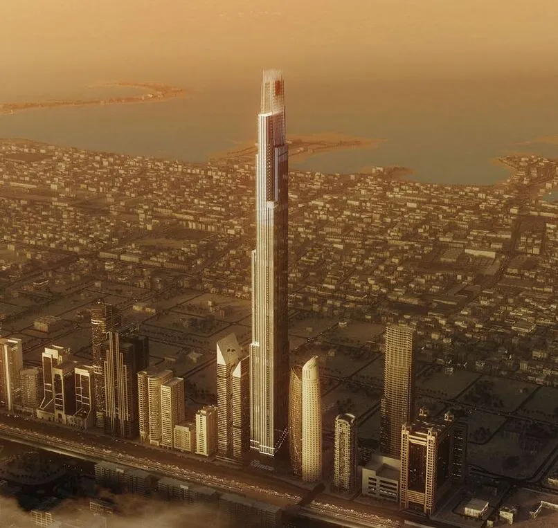 Building in project - Tower - Burj Azizi