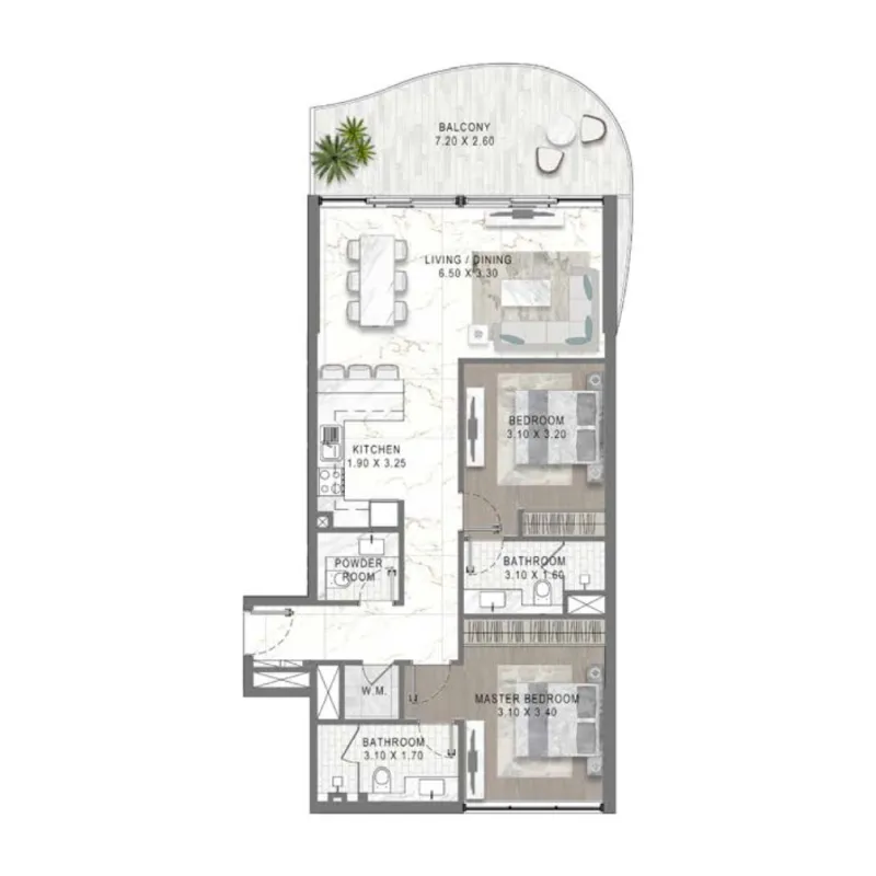 2BED